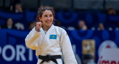 Абиба Абужакынова завоевала бронзу на турнире Grand Slam в Душанбе