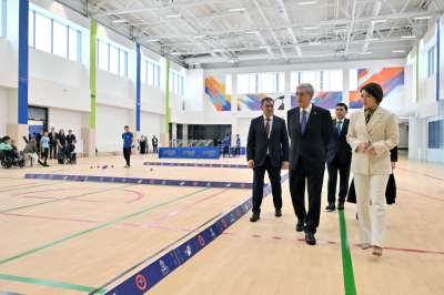 Токаев осмотрел Центр инклюзивного спорта
