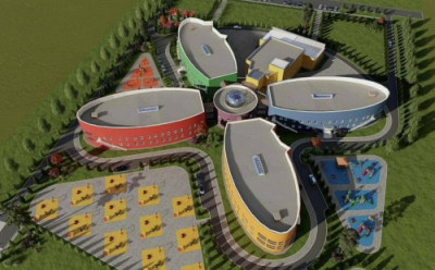 В Актобе строят детсад в форме цветка для детей с особыми потребностями