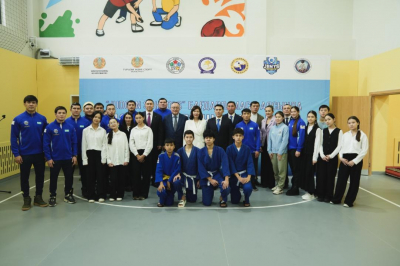 В Астане стартовал проект по развитию дзюдо в системе образования