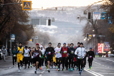 Ряд улиц перекроют в Алматы в связи с забегом