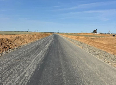 В Тайсойгане строят дорогу, которую ждали десятилетиями