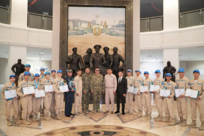 В Астане чествовали участников XI Международного сбора молодежи «Айбын»