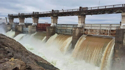 Паводковую воду направили в озера Кызылординской области