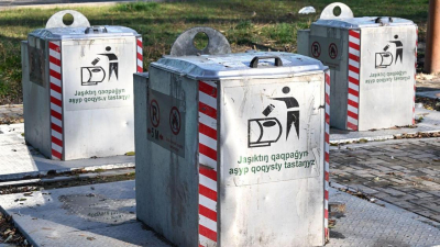 На мусорные контейнеры нового типа заменят все старые в Алматы