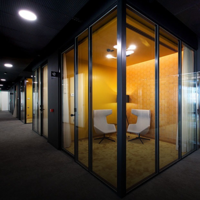 Как выглядит офис Level 8?