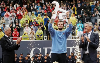 Александр Бублик выиграл второй турнир подряд и отказался от третьего