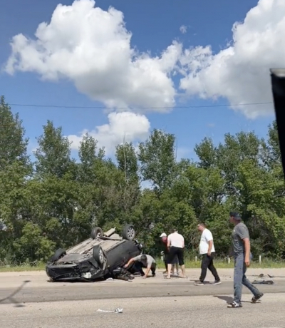 Жуткое ДТП с участием грузовика и трех легковушек произошло на трассе под Астаной